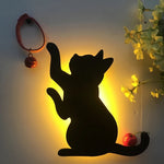 Hoomics LED Animal Night Light – Cat & Dog Design, Sound Sensor Kids Sleep Lamp
