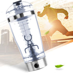 Hoomics Portable Electric Protein Mixer Bottle – USB Rechargeable Shaker Cup (600ml)
