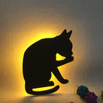 Hoomics LED Animal Night Light – Cat & Dog Design, Sound Sensor Kids Sleep Lamp