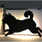 Hoomics LED Animal Night Light – Cat & Dog Design, Sound Sensor Kids Sleep Lamp