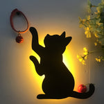 Hoomics LED Animal Night Light – Cat & Dog Design, Sound Sensor Kids Sleep Lamp