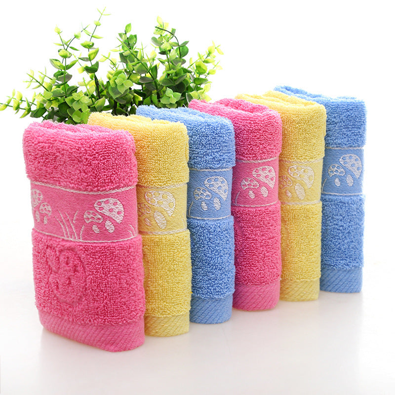 Hoomics Soft Cotton Face Towel for Gentle and Refreshing Daily Care