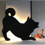 Hoomics LED Animal Night Light – Cat & Dog Design, Sound Sensor Kids Sleep Lamp