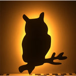 Hoomics LED Animal Night Light – Cat & Dog Design, Sound Sensor Kids Sleep Lamp
