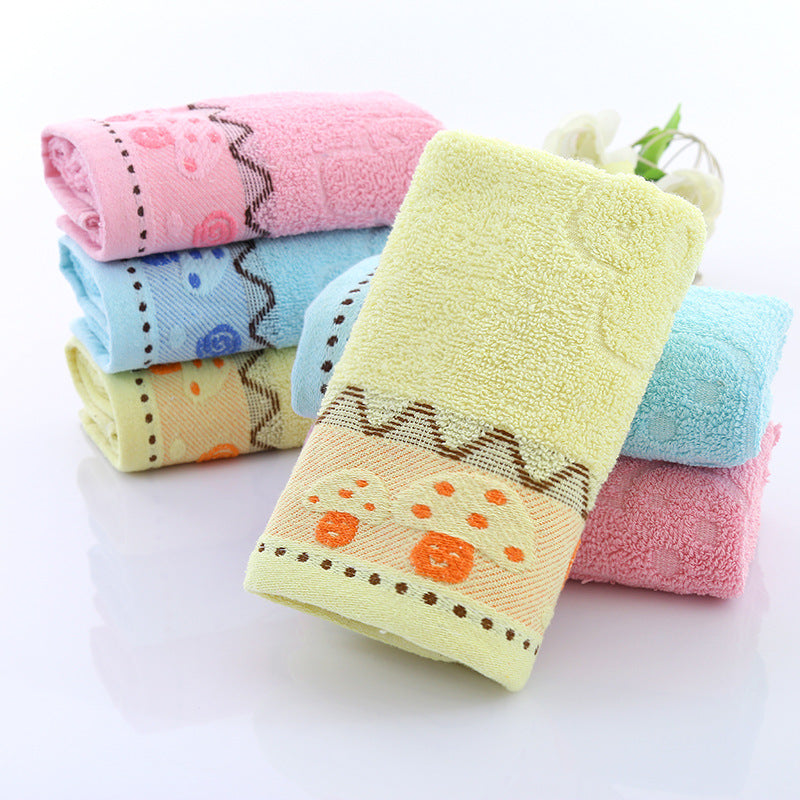 Hoomics Soft Cotton Face Towel for Gentle and Refreshing Daily Care