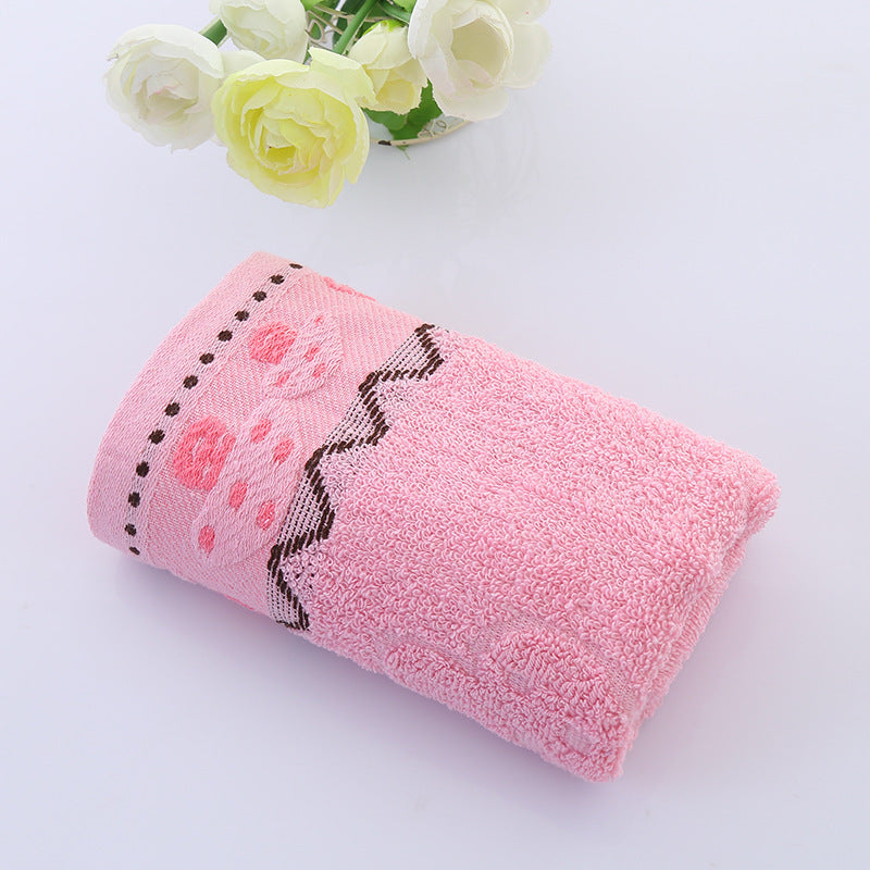Hoomics Soft Cotton Face Towel for Gentle and Refreshing Daily Care