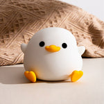 Hoomics Silicone Duck Lamp – Cute USB Rechargeable Night Light with Timer & Bedside Alarm