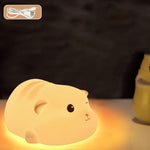 Hoomics Soft Silicone Night Light for Kids – Cartoon Night Lamp & Decompression Toy