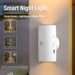 Hoomics motion sensor led night light RGB  with Rechargeable Lamp